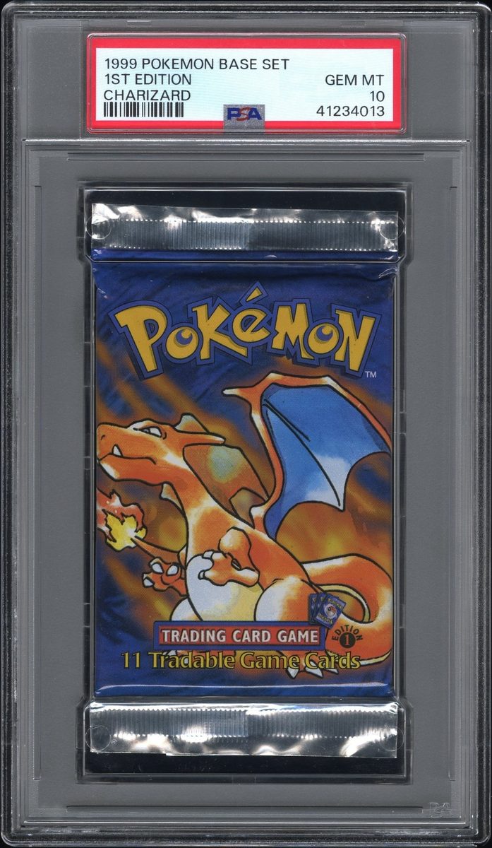 1999 Base Set Charizard Holo PSA 10